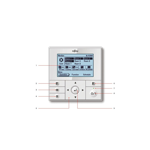 MANDO POR CABLE LCD RETROILUMINADO  3NGF9024