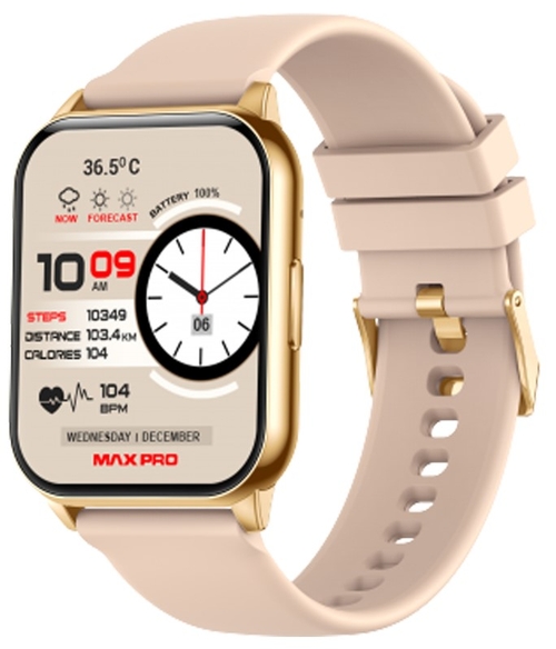 RELOJ SMARTWATCH MAXCOM FW25 ARSEN PRO GOLD