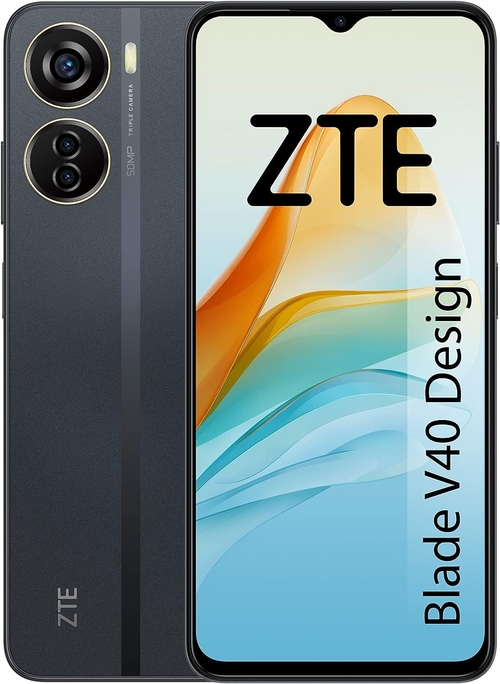 MOVIL ZTE BLADE V40 DESIGN 6.6"FHD 4GB RAM 128GB ROM 8MP/50MP NFC SKY BLUE