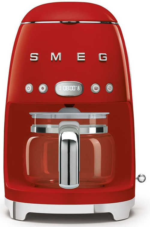 CAFETERA GOTEO DCF-02-RDEU ROJO 1050W CAPAC. 1,4L DISPLAY JARRA CRISTAL