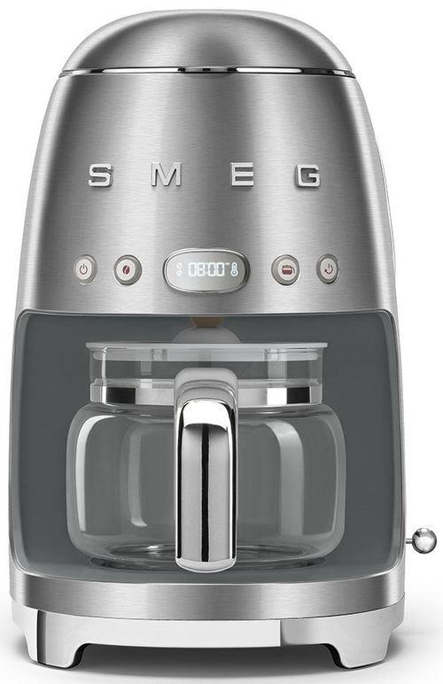 CAFETERA GOTEO DCF-02-SSEU SILVER 1050W CAPAC. 1,4L DISPLAY  JARRA CRISTAL