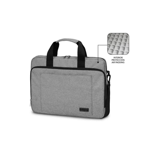 MALETIN SUBBLIM AIR PADDING LAPTOP BAG 15.6" GREY SUB-LB-4APLB10