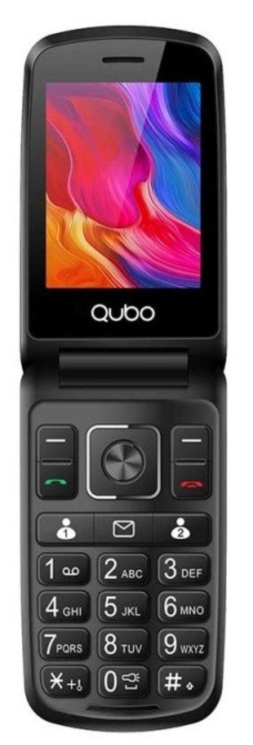 MOVIL QUBO P210BK 2.8" NEGRO