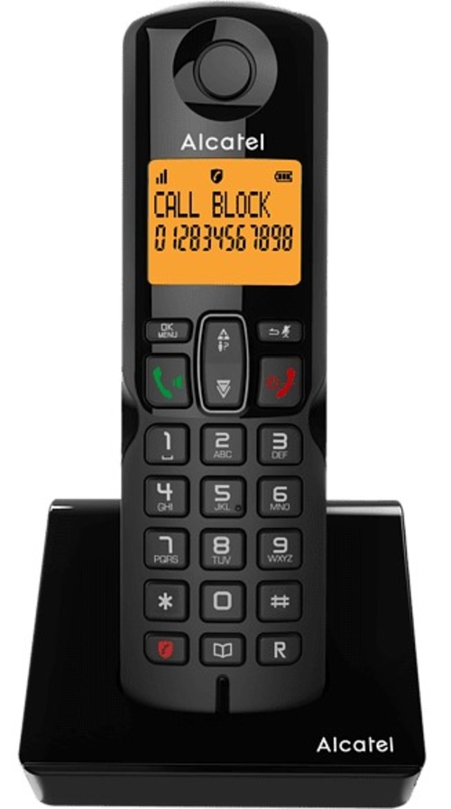 TELEF. ALCATEL DEC S280 BLACK