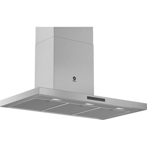 CAMPANA 3BC-997-GX 90CM. INOX RECTA 4 VELOCIDADES