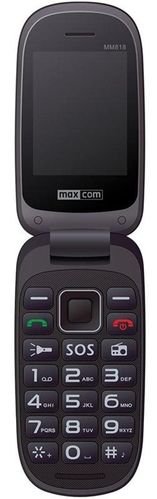 MOVIL MAXCOM MM818 2.4" VGA 2G BLACK BLUE