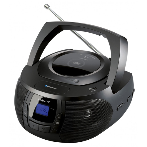 RADIO-CD MP3 NEVIR NVR-481UB  BT COLOR NEGRO