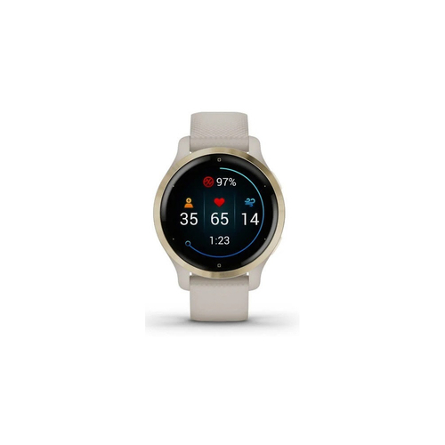 RELOJ DEPORTIVO GARMIN VENU 2S BEIGE LIGHT GOLD 010-02429-11