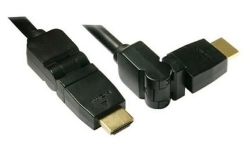CABLE HDMI M/M CONECTORES ROTATIVOS SWIVEL 1.5M