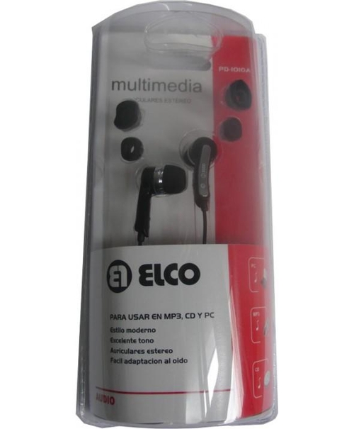 AURICULARES 40MW ELCO PD-1010A DIAMETRO 10MM FREC 20-20 KHZ