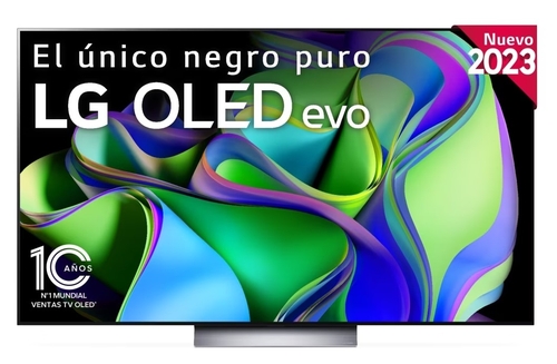 TV 65"OLED C3EVO(65C34LA)4K 120HZ A9(GEN6)SMART TV DOLBY VISION IQ ATMOS 40W GAM