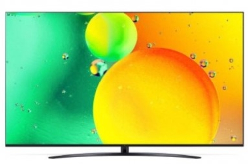 TV 190.50cm(75")LG 75NANO766QA UHD 4K PROOCE GEN 5AI SMART TV DVB-T2