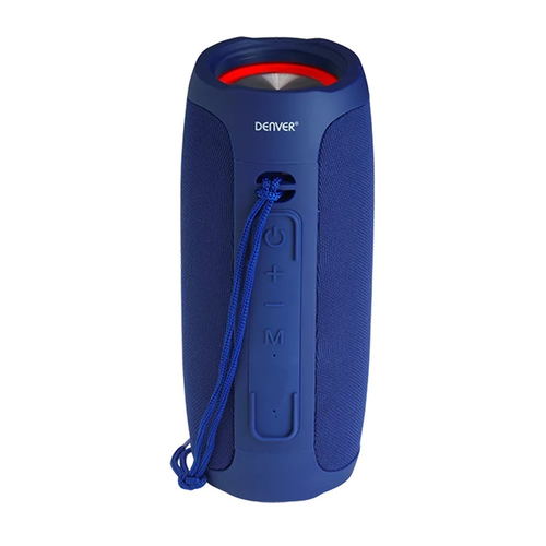 ALTAVOZ PORTATIL DENVER BTV-220 BLUE BT AUX USB SD