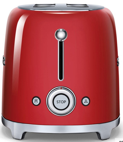 TOSTADOR TSF-01-RDEU ROJO 950W 2RANURAS 6NIV