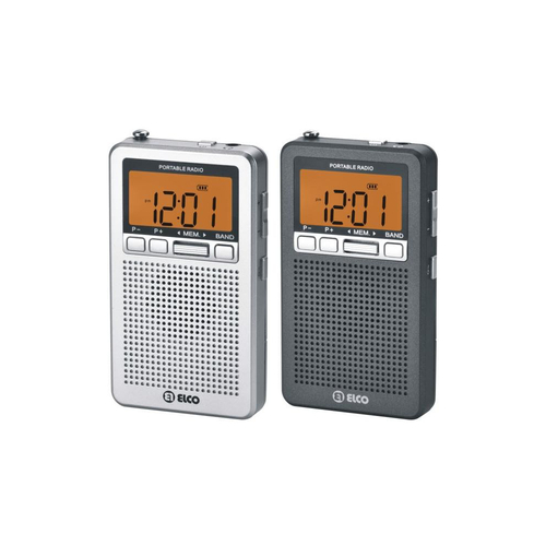 RADIO ELCO PD988D AM/FM RELOJ LUZ TRANSISTOR DIGITAL