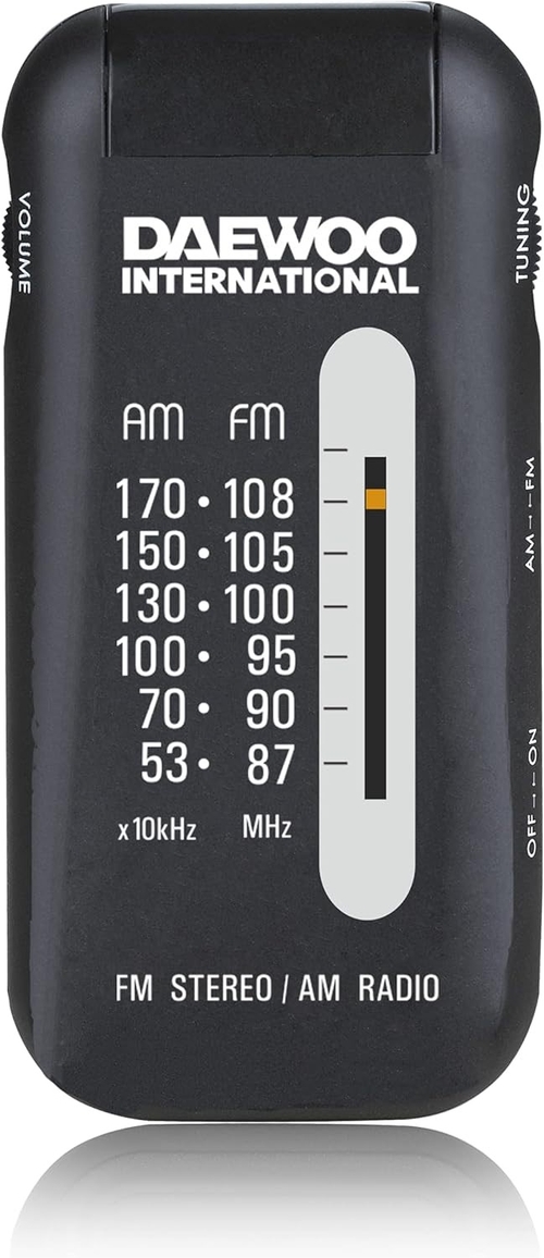 RADIO DAEWOO DRP-9 NEGRO FM/AM