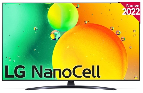 TV LG NANOCELL 55 (T) NANO766QA 4K SMART TV WEBOS22 A5 GEN 5 GAMING