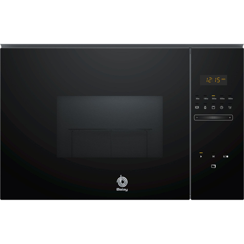 MICROONDAS 3CG-5175-N0 25L INTEGR. GRILL CRISTAL NEGRO