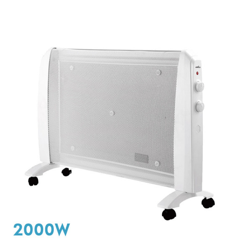 Radiador De Mica Abrigo 2000W 1Elemento Blanco 2Potencias  202032001