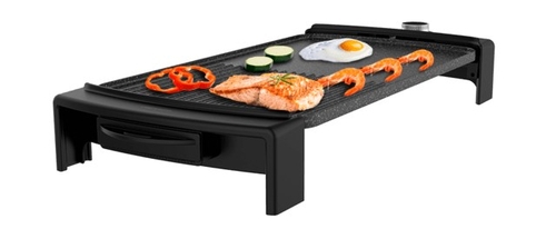 PLANCHA ASADOS TASTY&GRILL 2150W REV.ANTIADH. TERM.REG. 45X25 CM. (03199)