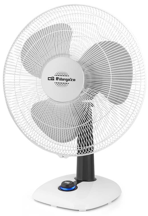 VENT. SOBREMESA TF-0143 40CM 3VEL  OSCILANTE 50 WTS.