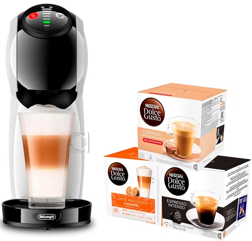PACK CAFETERA EDG-226-W + 3 ESTUCHES DE CAFE