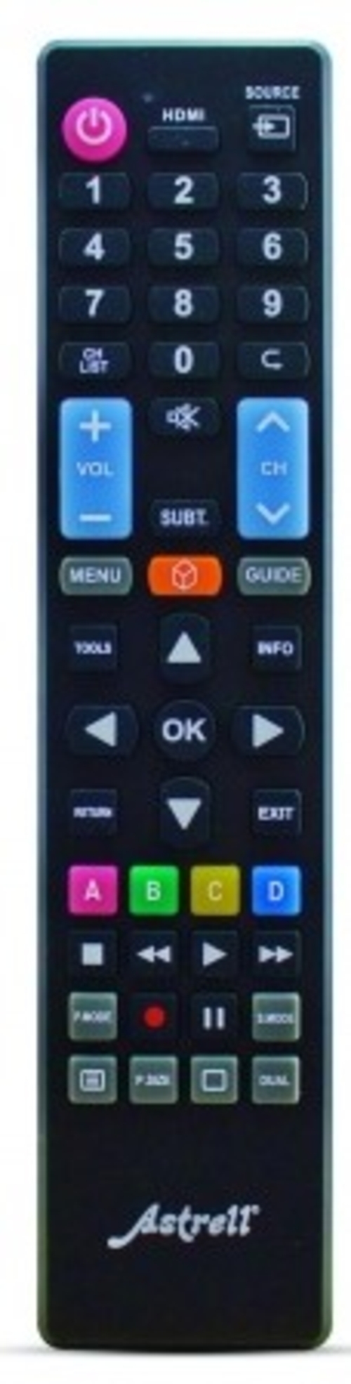 MANDO UNIVERSAL ASTRELL 5IN1 SAMSUNG,SONY,LG,PHILIPS,PANASONIC