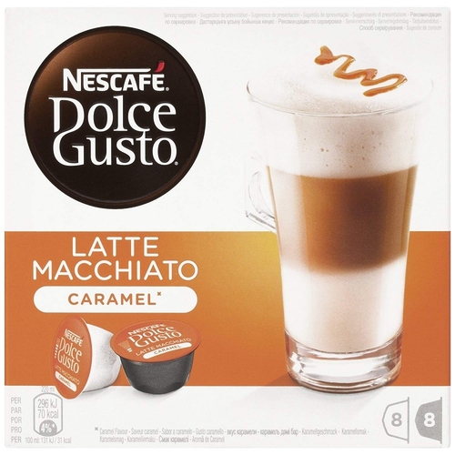 ESTUCHE MACCHIATO CARAMEL DOLCEGUSTO (16 CAPS.) $12422409