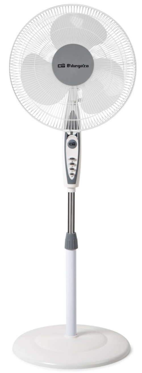 VENT. PIE SF-0147 BLANCO 40CM OSC CABEZAL 50W 3VEL SILENCIOSO