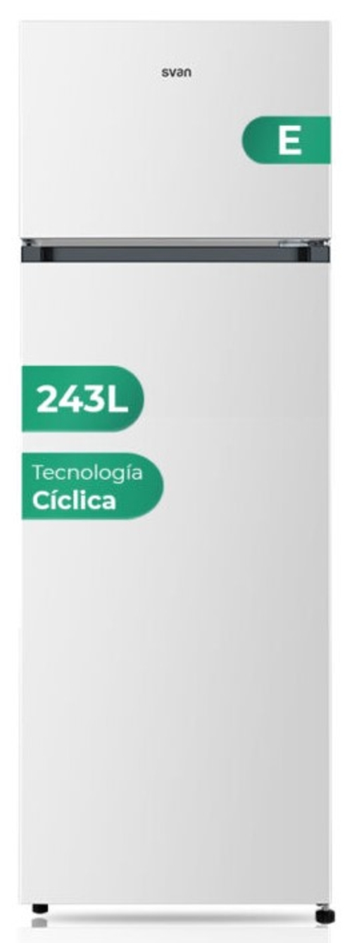 FRIGO. 2P SF-165501-E 160X54 CICLICO (E) BLANCO LUZ LED INTERIOR