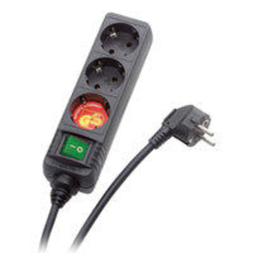 REGLETA VIVANCO 3+INT. 1,4M NEG (27015)