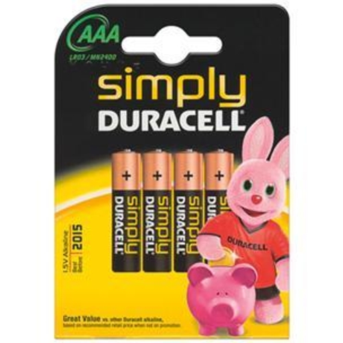 DURACELL BASICA AAA (LR 03) SIMPLY 4KP 81232289