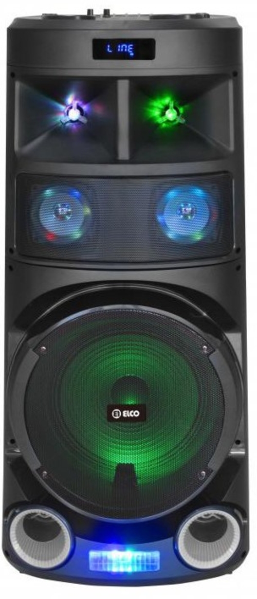 ALTAVOZ ELCO TROLLEY PDT 1129DJ POTENCIA 160W BT RADIO USB