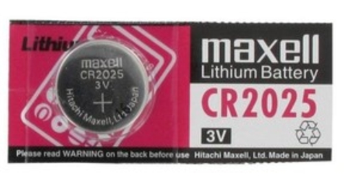 MAXELL PILA BOTON LITIO CR2025 3V 1 unidad