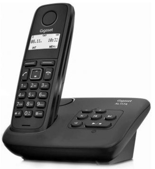 TELEF. GIGASET DECT AL117 BLACK