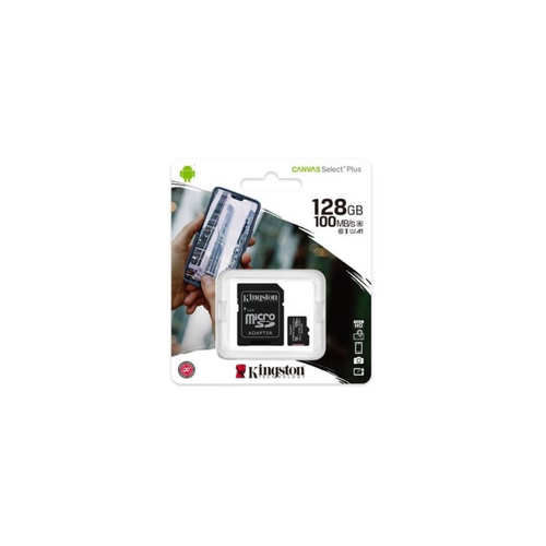 TARJ MICROSDCS2 KINGSTON 128GB ADAP CLASE 10