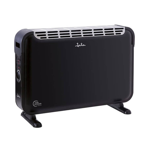 CONVECTOR C-214-T 2000W 3POTENCIAS NEGRO TURBO-CONVECCION