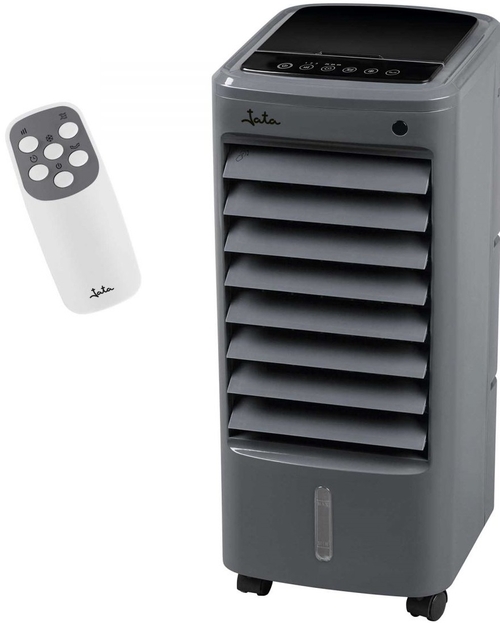 CLIMATIZADOR EVAP. JVAC-2002 3EN1 3VEL. TEMP.12H. M.DIST. CAP.4 LTS. NEGRO