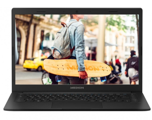 PORTATIL MEDION 30025396 E4251 14"FHD CELERON N4000 4GB RAM 64GB ROM W10 BLACK
