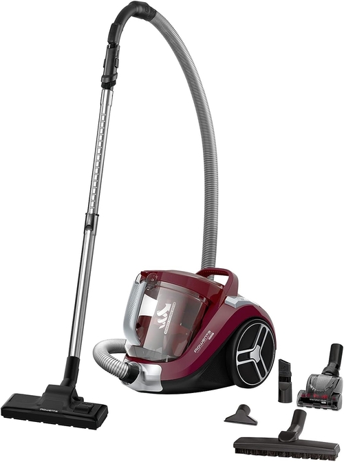 ASPIRADOR RO-4873-EA 550W S/BOLSA CICLONICO TUBO TELESC. 4CEPILLOS