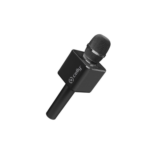 MICROFONO CON ALTAVOZ CELLY NEGRO, KARAOKE, USB, BLUETOOTH 3W X2