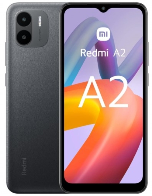 MOVIL XIAOMI REDMI A2 3GB RAM 64GB ROM 6.5"HD 5/8MPX 5000MAH NEGRO