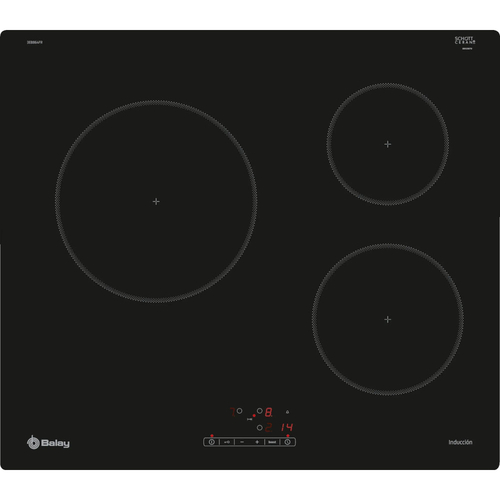 VITRO 3EB-864-FR 3F INDUCCION ZONA 24CM BISELADA