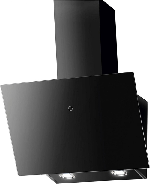 CAMPANA CUADRO 90 NEGRA/ESPEJO LED 420M3/H 330.0567.496