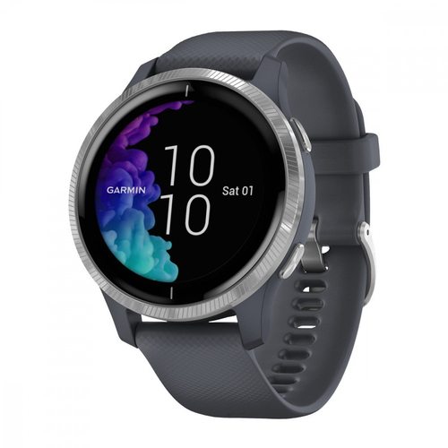 RELOJ DEPORTIVO GARMIN VENU AZUL/PLATA 010-02173-02