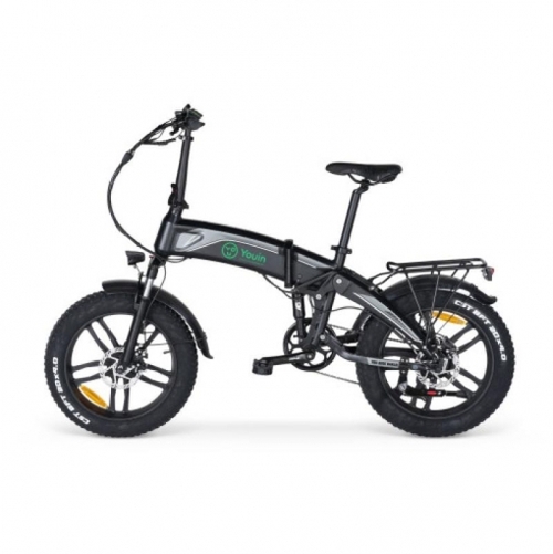 BICICLETA ELECTRICA YOUIN RIDE DAKAR URBAN BK1400G NEGRO/GRIS 20"