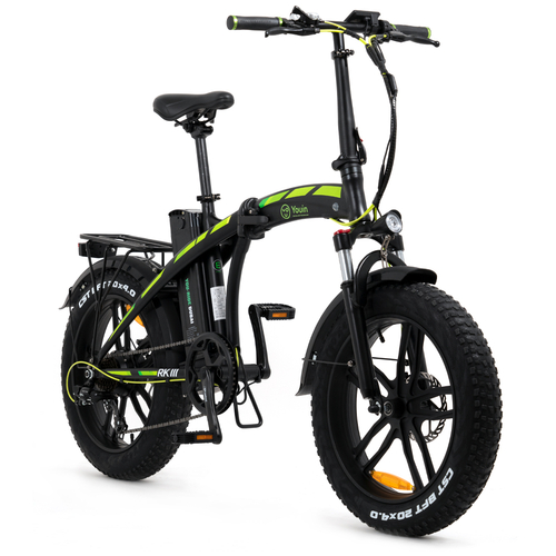 BICICLETA ELECTRICA YOUIN RIDE DUBAI URBAN BK1600B NEGRO 20" BAT  INTEGRADA