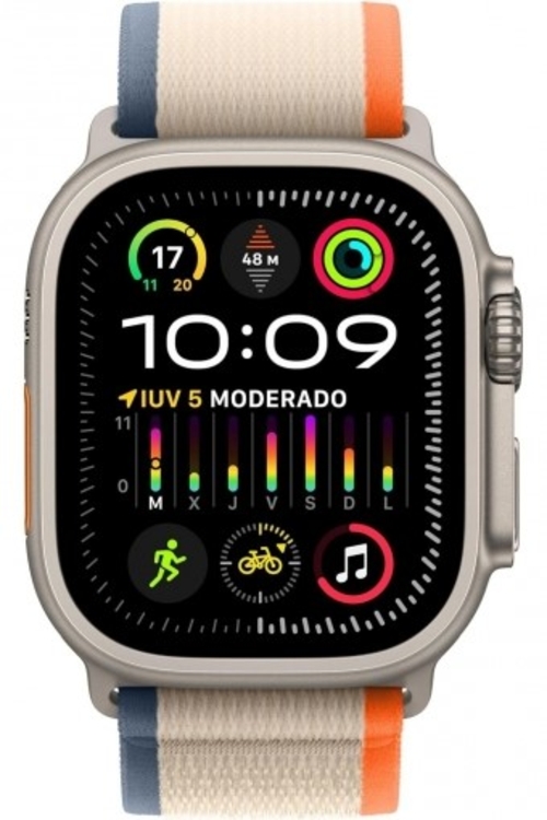 APPLE WATCH ULTRA2 49 TIT SM TRAIL LOOP NARANJA/BEIS MRF13TY/A