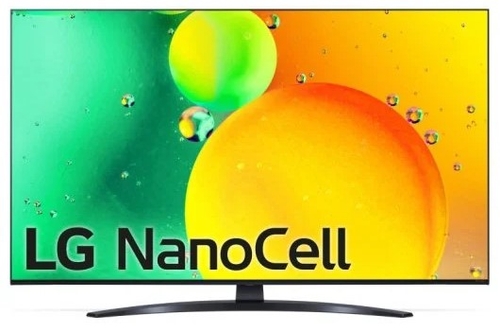 TV LED 109.22 43" LG 43NANO766QA UHD 4K GEN 5 SMART TV DVB-T2 AZUL OSCURO CENIZA