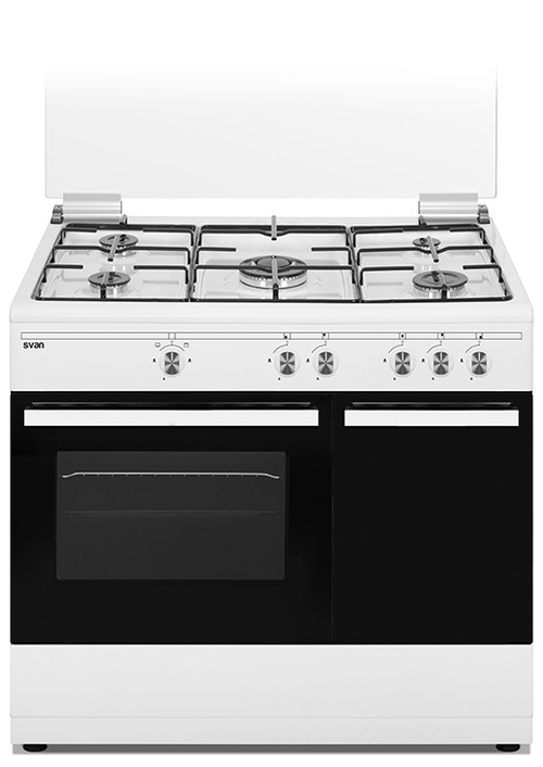 COCINA SVK-9561-GB 90CM 5F BCA. P.BOMBONA T.CRISTAL